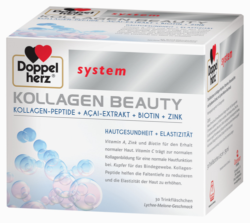 Doppelherz Kollagen Beauty für Hautgesundheit + Elastizität