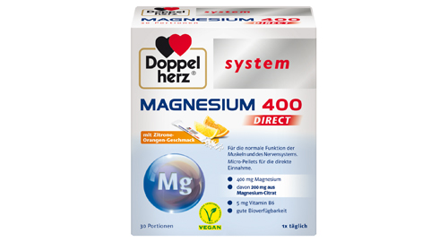 Packshot Doppelherz Magnesium
